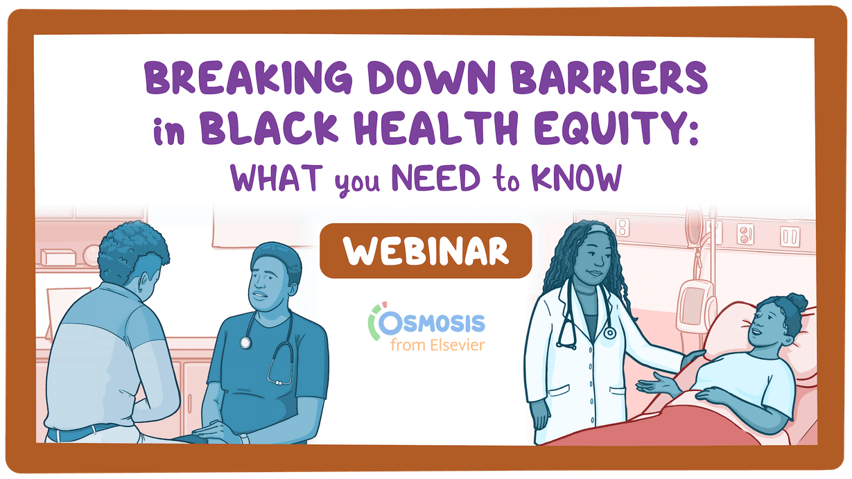 Event thumbnail for the Breaking Down Barriers in Black Health Equity: What You Need to Know webinar