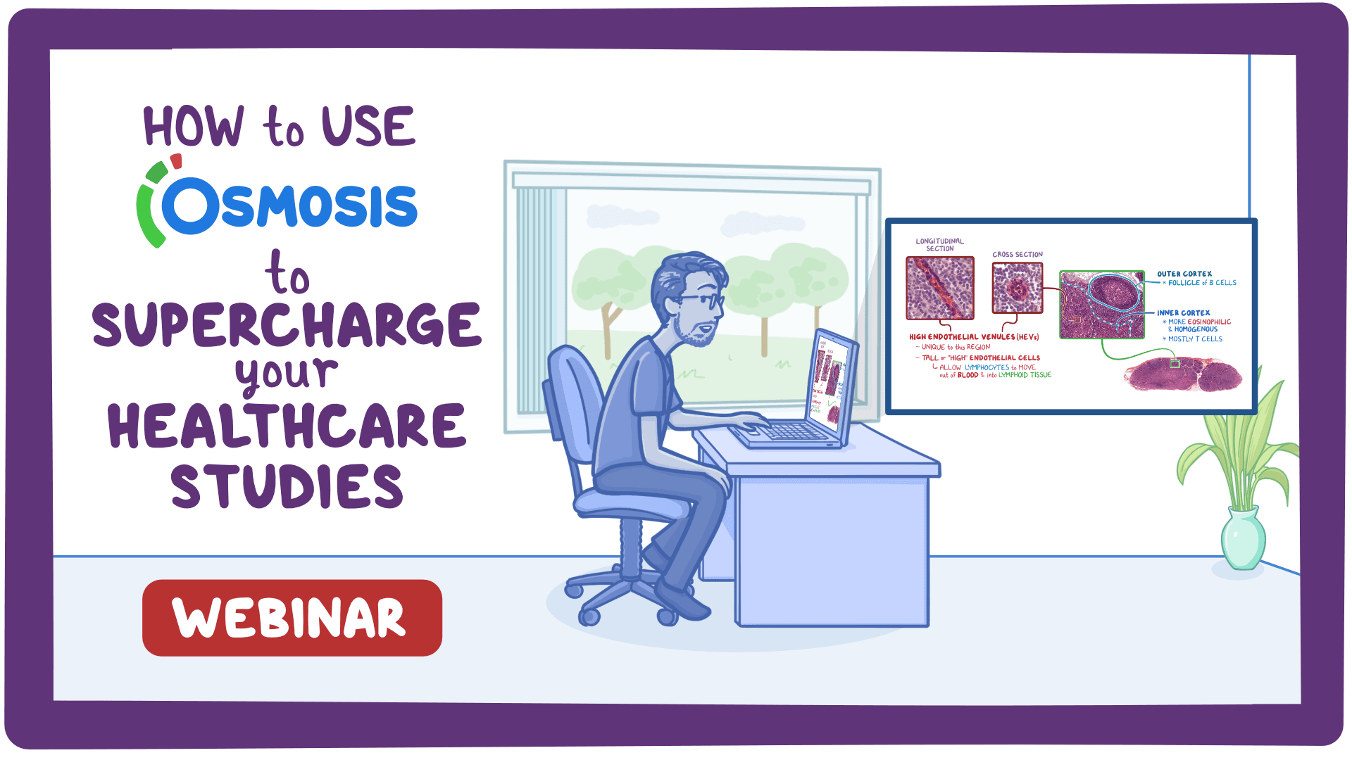 Event thumbnail for the How to Use Osmosis to Supercharge Your Health Care Studies webinar