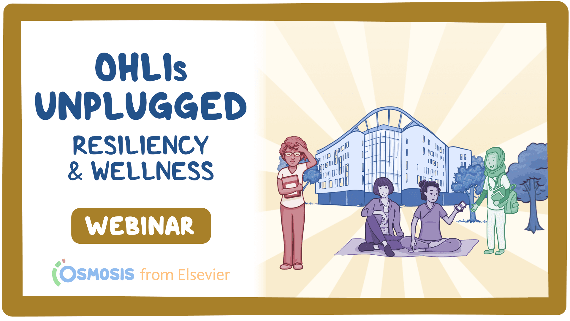 Event thumbnail for the OHLIs Unplugged: Resiliency & Wellness webinar