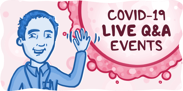 Event thumbnail for the Osmosis AMA: COVID-19 webinar