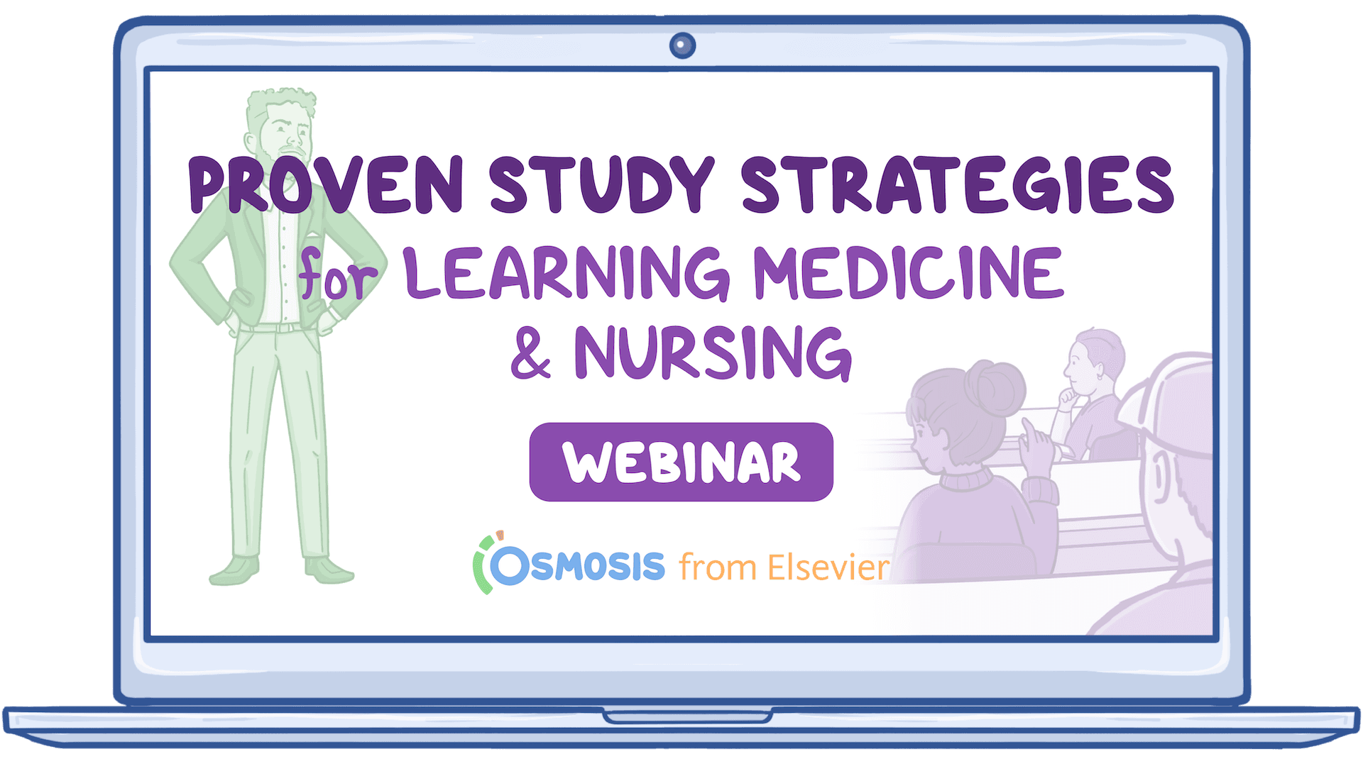 Event thumbnail for the Proven Study Strategies for Learning Medicine and Nursing webinar