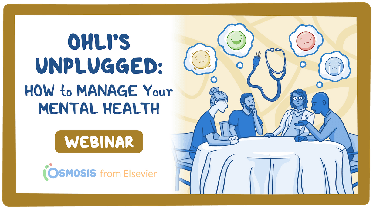 Event thumbnail for the OHLI's Unplugged: How to Manage Your Mental Health webinar