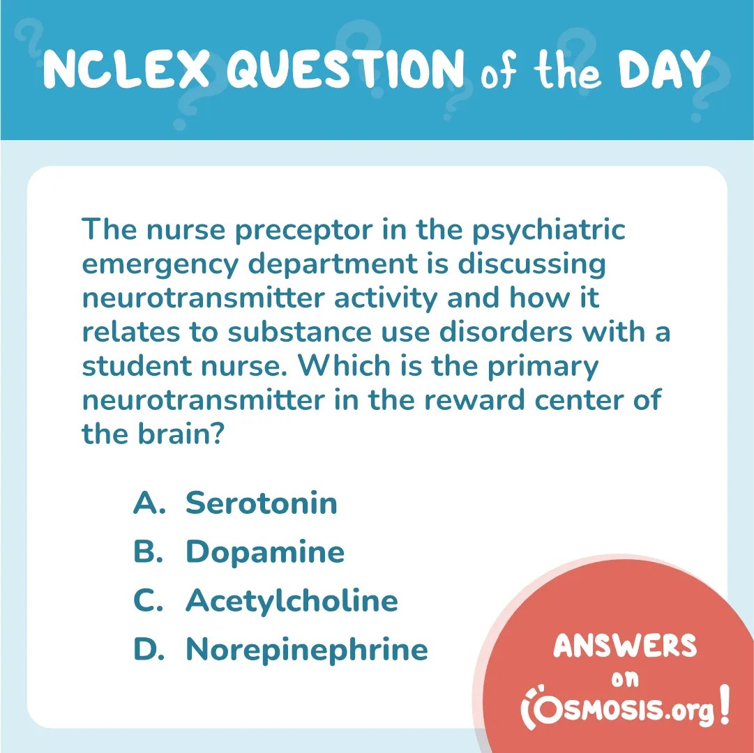 NCLEX-RN® Question of the Day: Substance use disorder