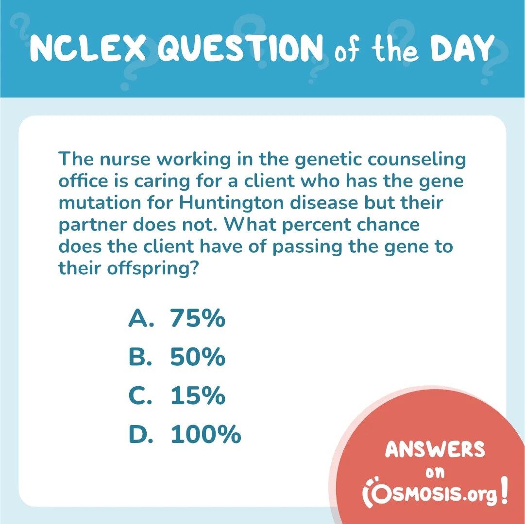 NCLEX® QOTD: Huntington disease
