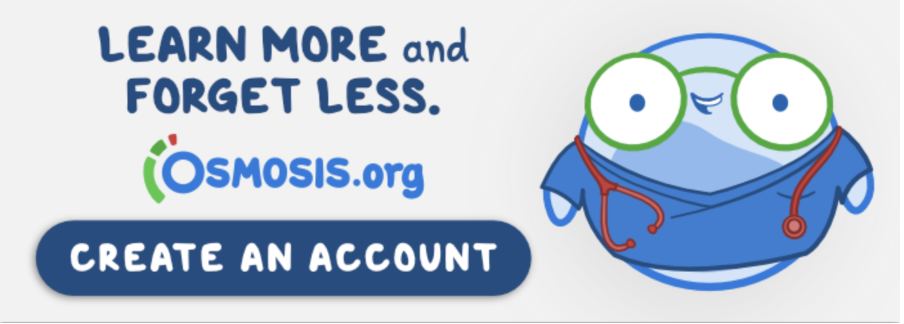 Osmosis ad to create an account