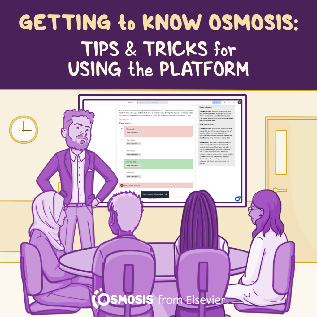 Getting to Know Osmosis: Tips & Tricks for Using the Platform