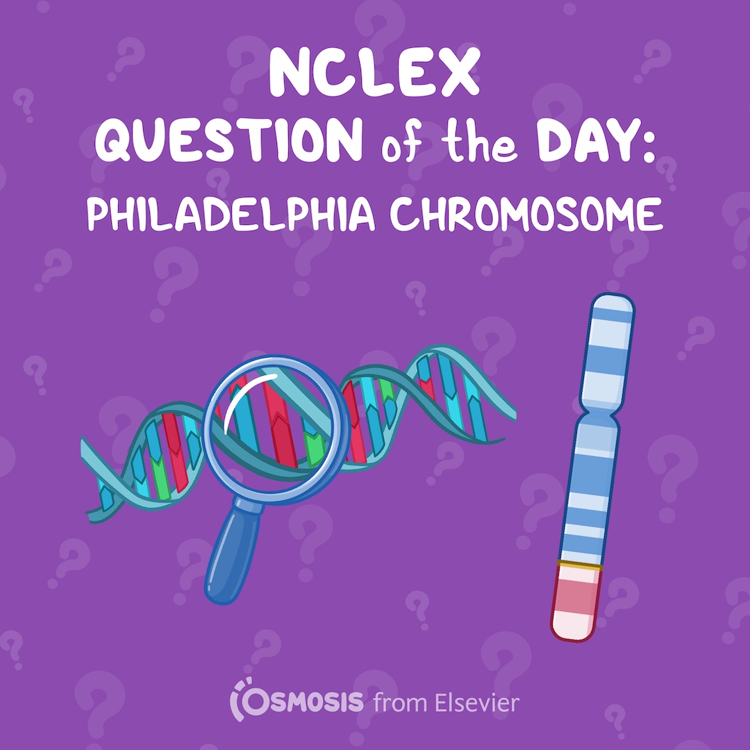 NCLEX-RN® Question of the Day: Philadelphia chromosome