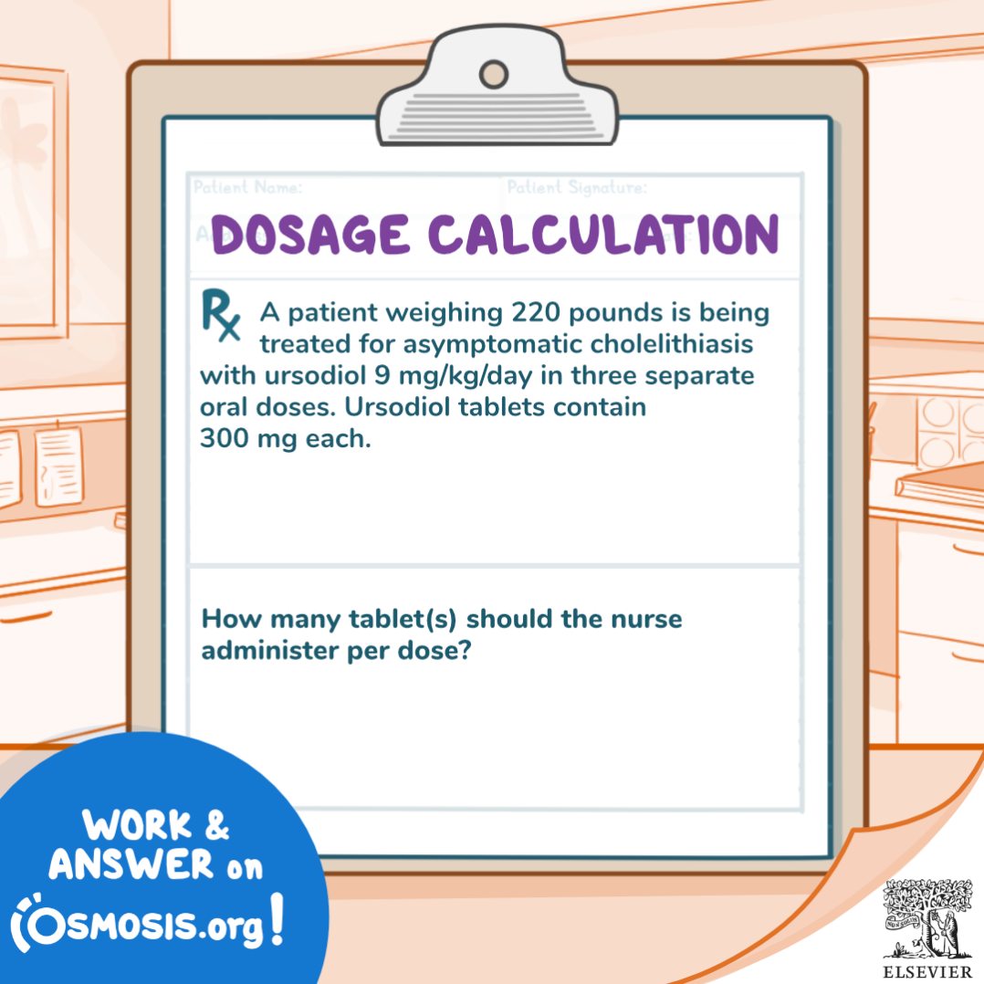 Dosage Calculation: Ursodiol