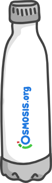 An Osmosis water bottle