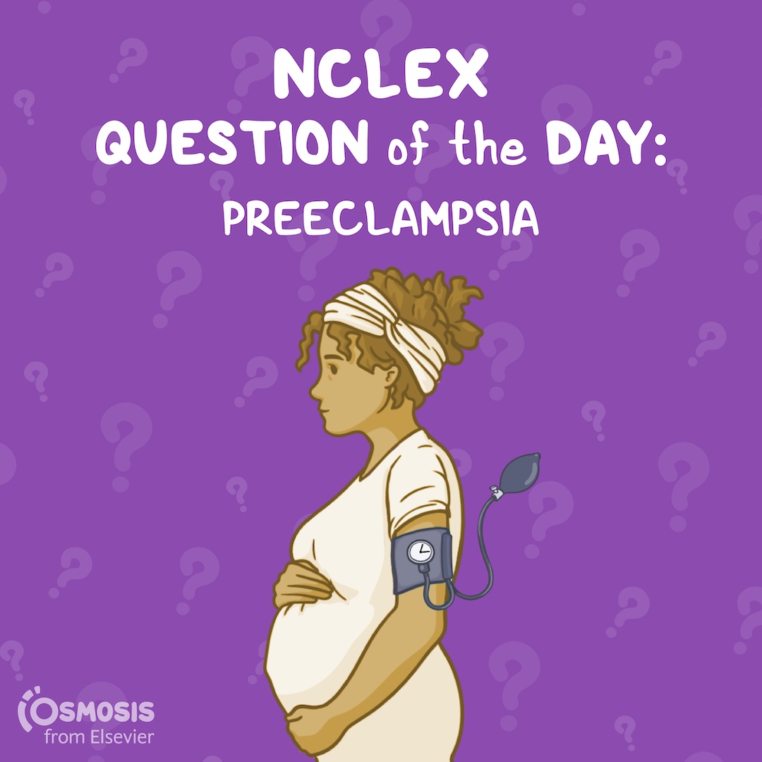 NCLEX-RN® Question of the Day: Preeclampsia