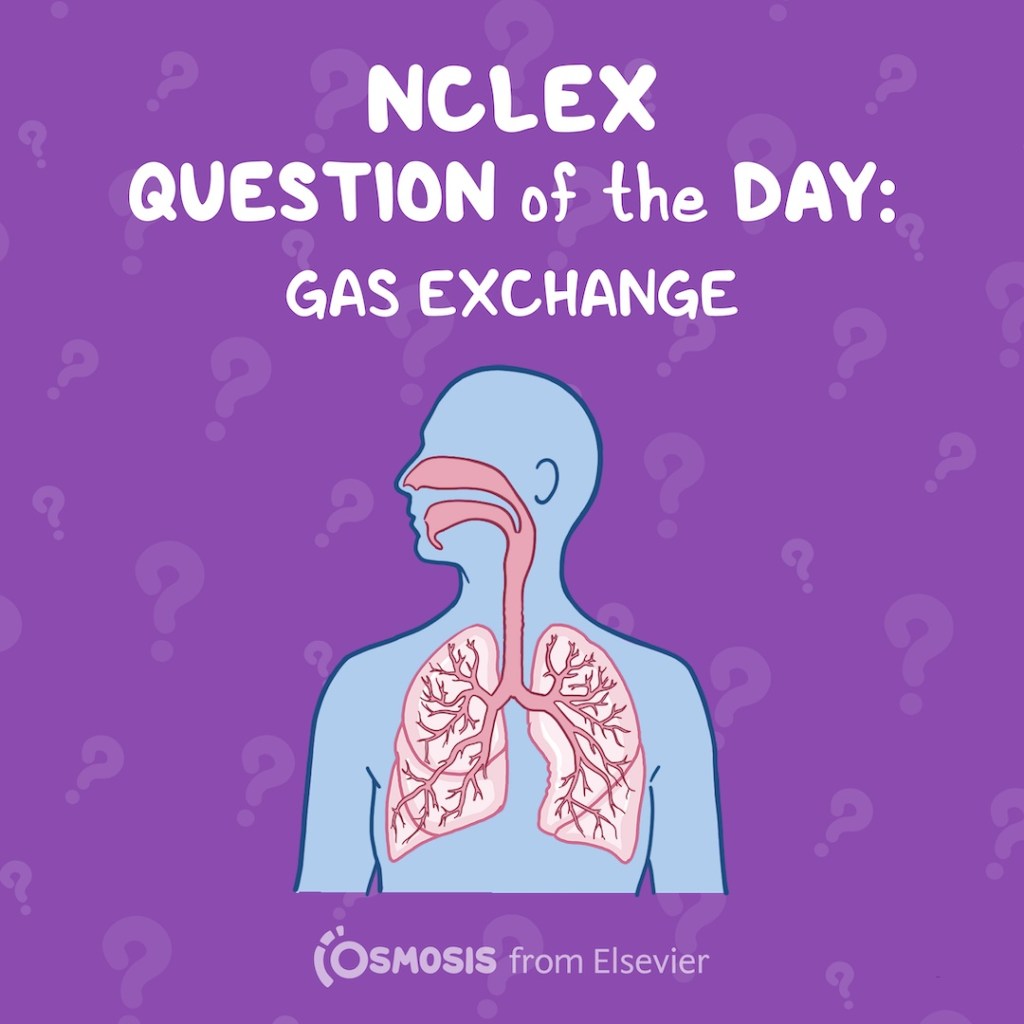 NCLEX-RN® Question of the Day: Gas exchange
