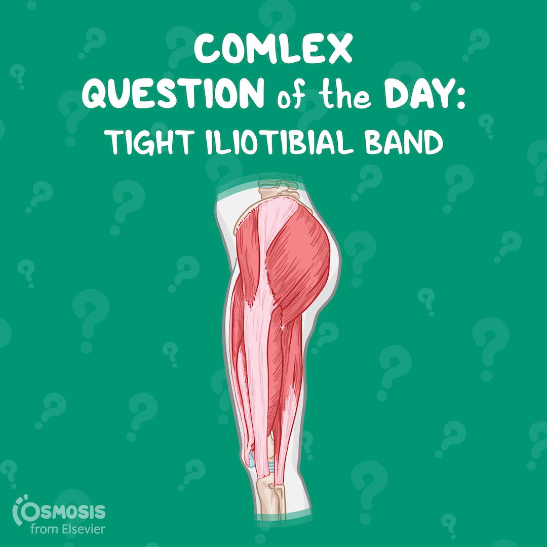 COMLEX® Question of the Day: Tight iliotibial band