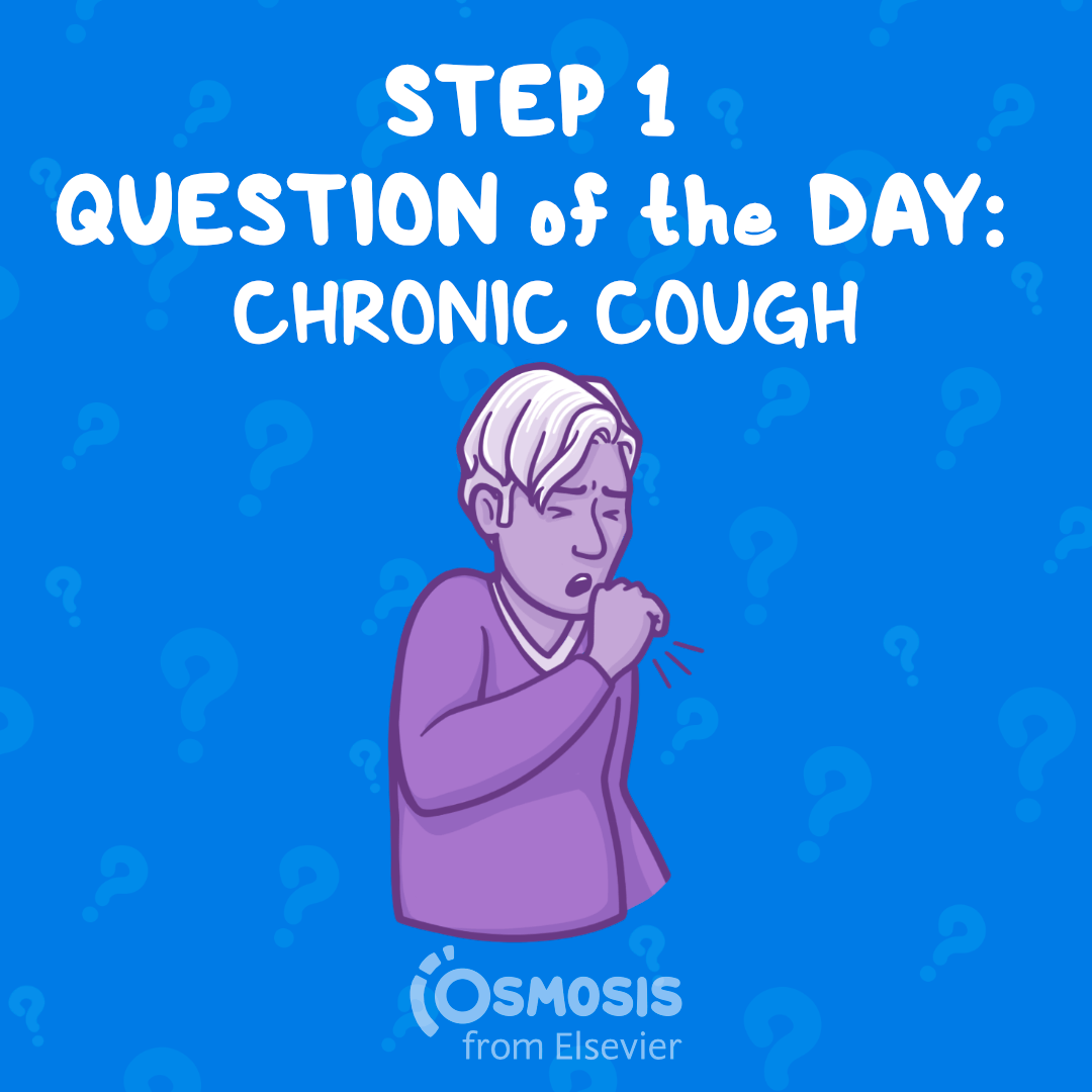 USMLE® Step 1 Question of the Day: Chronic cough