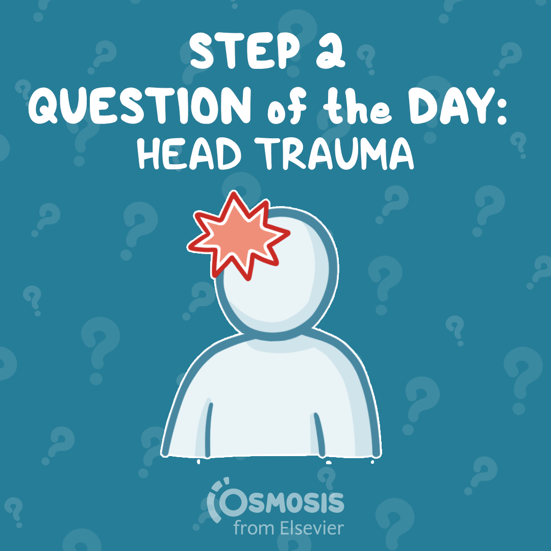 USMLE® Step 2 Question of the Day: Head Trauma