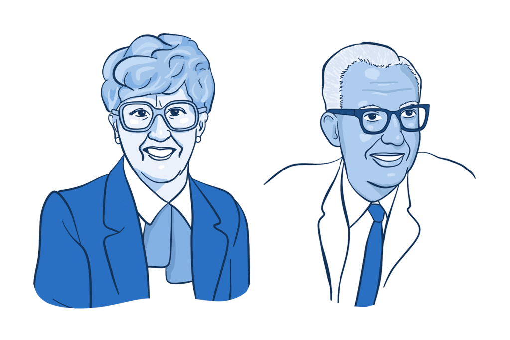 Portrait of Loretta Ford and Henry Silver