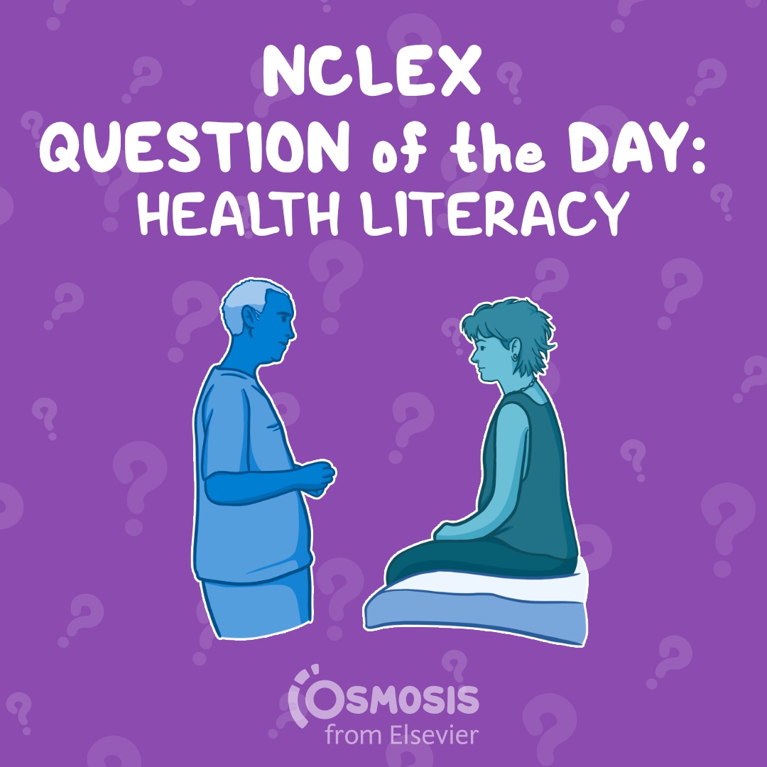NCLEX-RN® Question of the Day: Health literacy