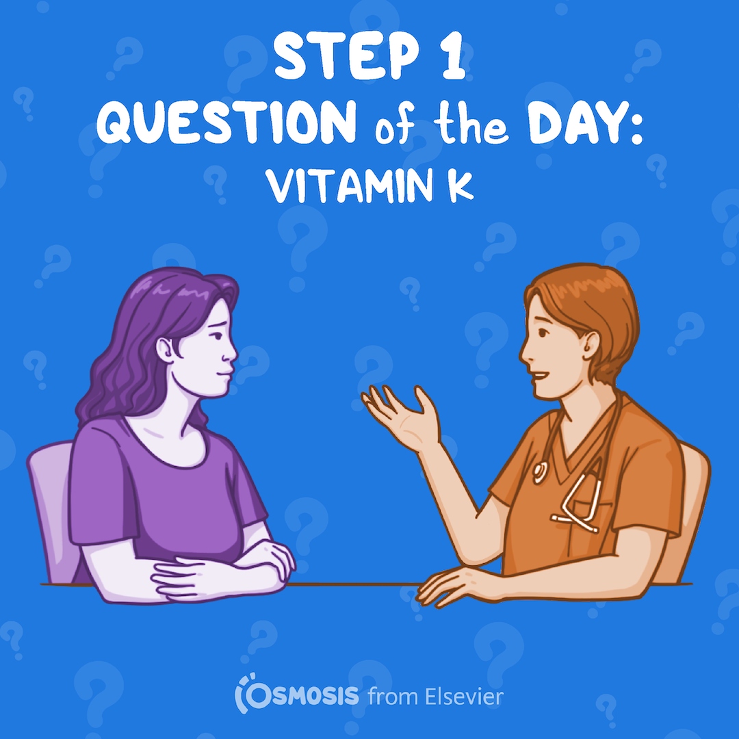 USMLE® Step 1 Question of the Day: Vitamin K