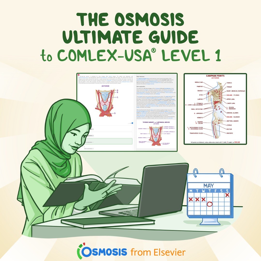 The Osmosis Ultimate Guide to COMLEX-USA® Level 1