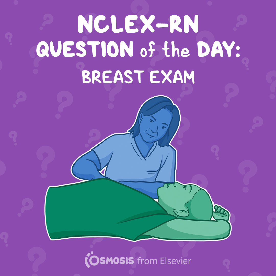 NCLEX-RN® Question of the Day: Breast exam