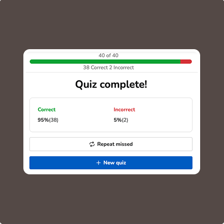 Quizzes and spaced-repetition flashcards in Osmosis